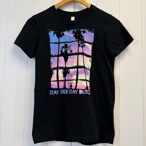 Dutch Bros Coffee Broista Tropical Graphic Unisex Size M Dutch Mafia Palm Trees